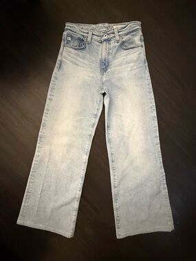 Ag Adriano Goldschmied Light Wash Bootcut Jeans